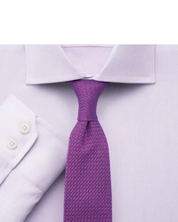 Charles Tyrwhitt Lilac Egyptian Cotton Luxury Twill Extra Slim Fit Shirt