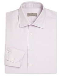 Canali Modern Fit End On End Dress Shirt