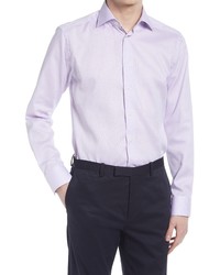 Eton Slim Fit Textured Dress Shirt
