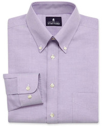 jcpenney Stafford Travel Wrinkle Free Oxford Dress Shirt