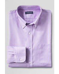 Lands' End Tailored Fit No Iron Royal Oxford Dress Shirt