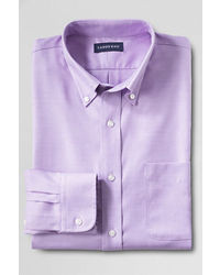 Lands' End Tall Traditional Fit No Iron Royal Oxford Dress Shirt