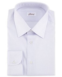 Brioni Textured Dress Shirt Lavender