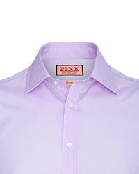 Thomas Pink Edmond Plain Classic Fit Double Cuff Shirt