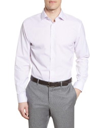 Nordstrom Men's Shop Trim Fit Non Iron Stripe Dress Shirt