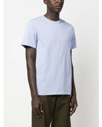 A.P.C. Embroidered Logo Cotton T Shirt