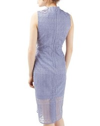 Topshop Applique Lace Dress