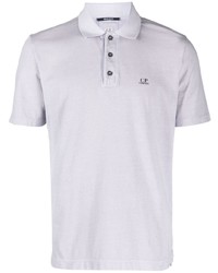 C.P. Company Logo Embroidered Cotton Polo Shirt