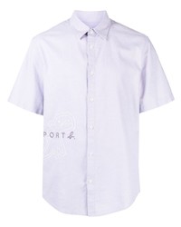 SPORT b. by agnès b. Embroidered Cotton Shirt