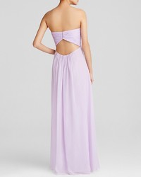 Decode 1.8 Gown Strapless Embellished Bodice