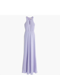 J.Crew Kendall Gown In Drapey Matte Crepe
