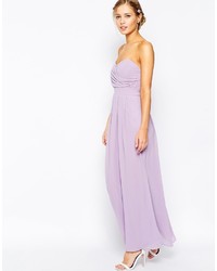 TFNC Maxi Dress With Pleated Bust