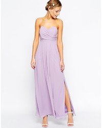 TFNC Maxi Dress With Pleated Bust