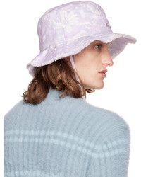 Jacquemus White Purple Le Bob Artichaut Bucket Hat