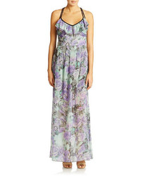 Jessica Simpson Floral Print Maxi Dress