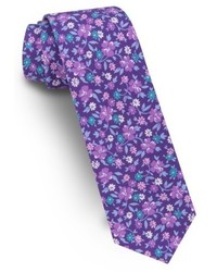 Ted Baker London Floral Skinny Silk Tie