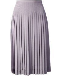 Rochas Pleated Midi Skirt
