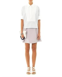 Jil Sander Techno Couture A Line Skirt