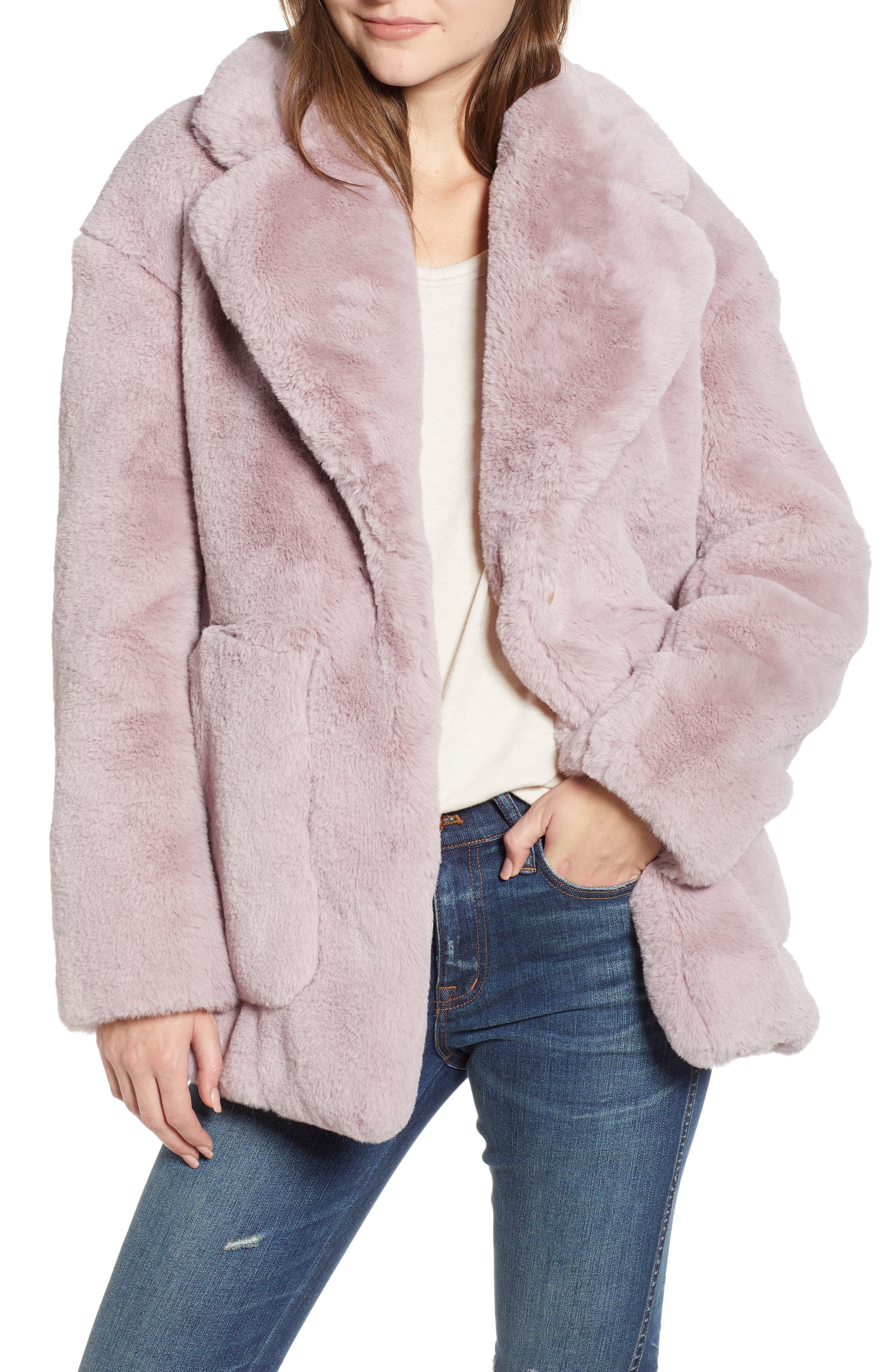 Madewell Faux Fur Coat, $99 | Nordstrom | Lookastic