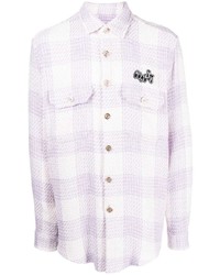 COOL T.M Oversized Tweed Check Shirt