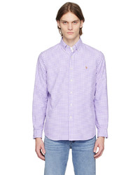 Polo Ralph Lauren Purple Gingham Shirt
