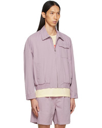 DOUBLE RAINBOUU Purple Industry Jacket