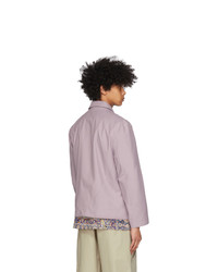 Paria Farzaneh Purple Pastry Jacket
