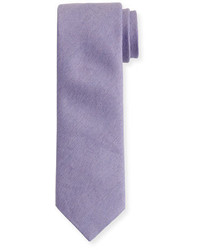 Light Violet Herringbone Tie