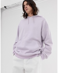 ASOS DESIGN Oversized Hoodie In Lilac