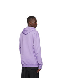 Martin Asbjorn Purple Logo Hoodie