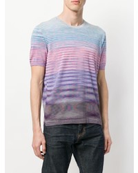 Missoni Color Block Striped T Shirt