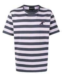 SPORT b. by agnès b. Patch Striped T Shirt