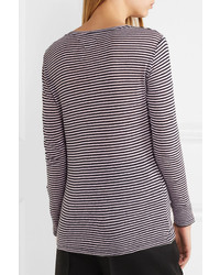 Isabel Marant Etoile Kaaron Striped Linen And Cotton Blend Top