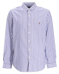 Polo Ralph Lauren Pony Motif Striped Cotton Shirt