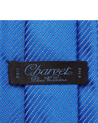 Charvet 75cm Striped Silk Jacquard Tie