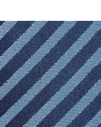Charvet 8cm Striped Silk Jacquard Tie