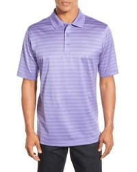 Light Violet Horizontal Striped T-shirt