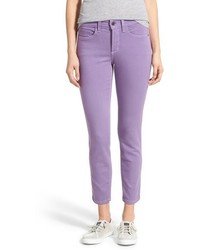 NYDJ Nichelle Colored Stretch Slim Ankle Jeans