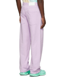 MSGM Purple Fleece Lounge Pants