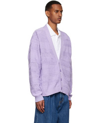mfpen Purple Recycled Cotton Cardigan