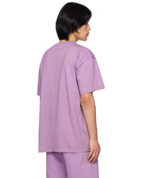 CARHARTT WORK IN PROGRESS Purple Chase T Shirt