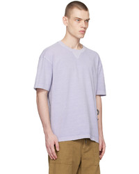 BOSS Purple Oversized Fit T Shirt