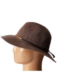 San Diego Hat Company Cth8077 Knit Fedora With Gold Trim Fedora Hats