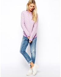 Asos Collection Chunky Knit Sweater In Pattern