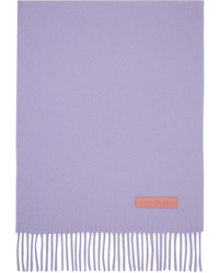Light Violet Knit Scarf