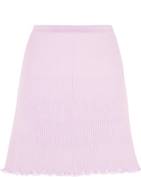 Light Violet Knit Skirt
