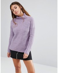 Fashion Union High Neck Knitted Sweater