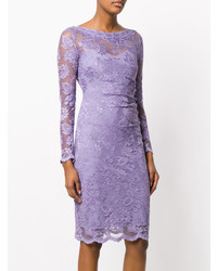 Olvi´S Lace Embroidered Fitted Dress