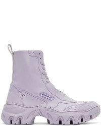Rombaut Purple Boccaccio Ii Apple Leather Sneaker Boots