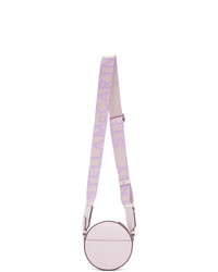 Stella McCartney Purple Round Logo Bag